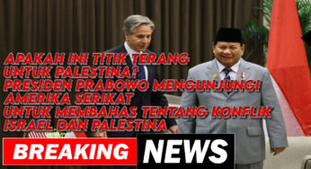 Reaksi Blinken Saat Prabowo Tanyakan Soal Palestina: Apa yang Terjadi?