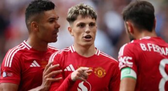 Viral! Casemiro Kasih ‘Wejangan’ Panas ke Garnacho di Tengah Laga Manchester United vs Chelsea