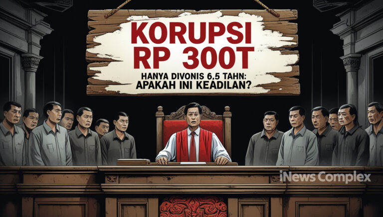 Korupsi Rp 300T, Harvey Moeis Hanya Divonis 6,5 Tahun: Apakah Ini Keadilan?