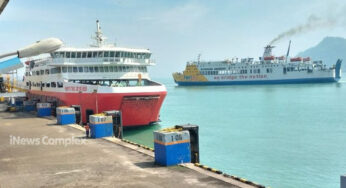 Layanan Penyeberangan Merak-Bakauheni Kembali Beroperasi Normal Usai Cuaca Ekstrem