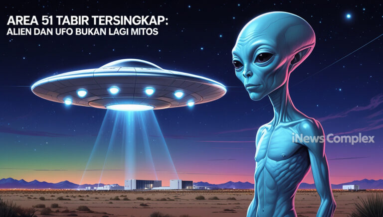 Area 51 Tabir Tersingkap: Alien dan UFO Bukan Lagi Mitos
