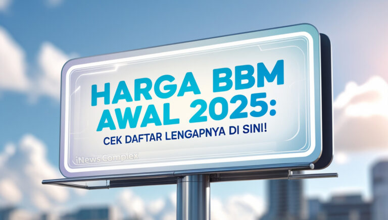 Harga BBM Awal 2025: Cek Daftar Lengkapnya di Sini!