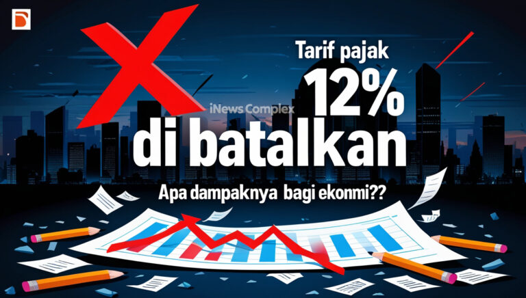 Tarif Pajak 12% Dibatalkan: Apa Dampaknya bagi Ekonomi?