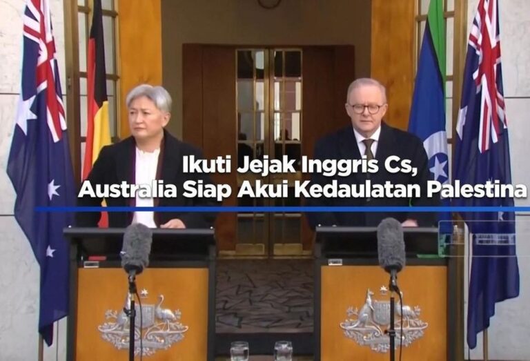 Australia Siap Akui Negara Palestina