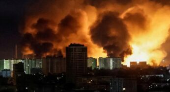 Serangan Rudal dan Drone Rusia Guncang Kyiv, 10 Orang Tewas