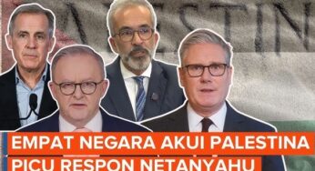 Inggris, Australia, Kanada, dan Portugal Resmi Akui Negara Palestina