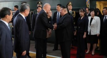Ju Ae Dampingi Kim Jong Un ke China