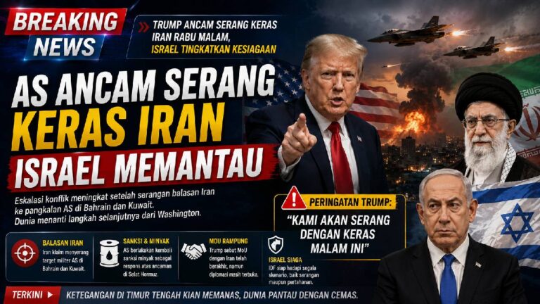 AS Ancam Serangan Besar ke Iran, Israel Tingkatkan Kesiagaan Hadapi Eskalasi Konflik