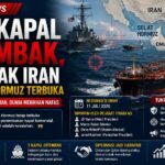 AS Desak Iran Jamin Selat Hormuz Tetap Terbuka Usai Tiga Kapal Ditembak