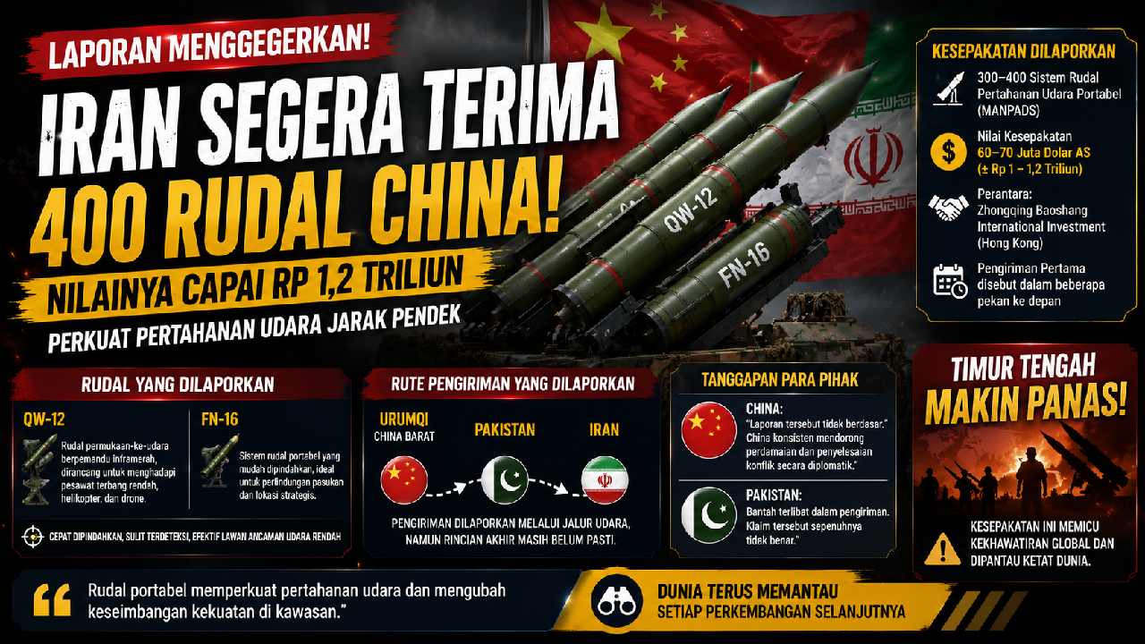 China's Reported Missile Deal with Iran Raises New Questions About Regional Security