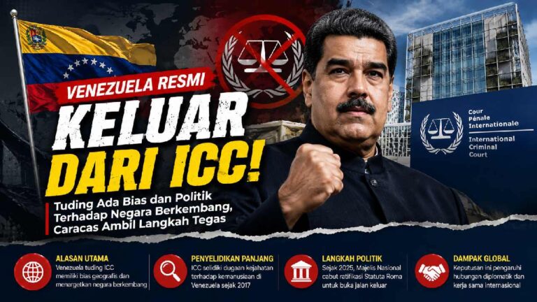 Venezuela Resmi Keluar dari ICC, Ini Alasan dan Dampaknya bagi Hubungan Internasional