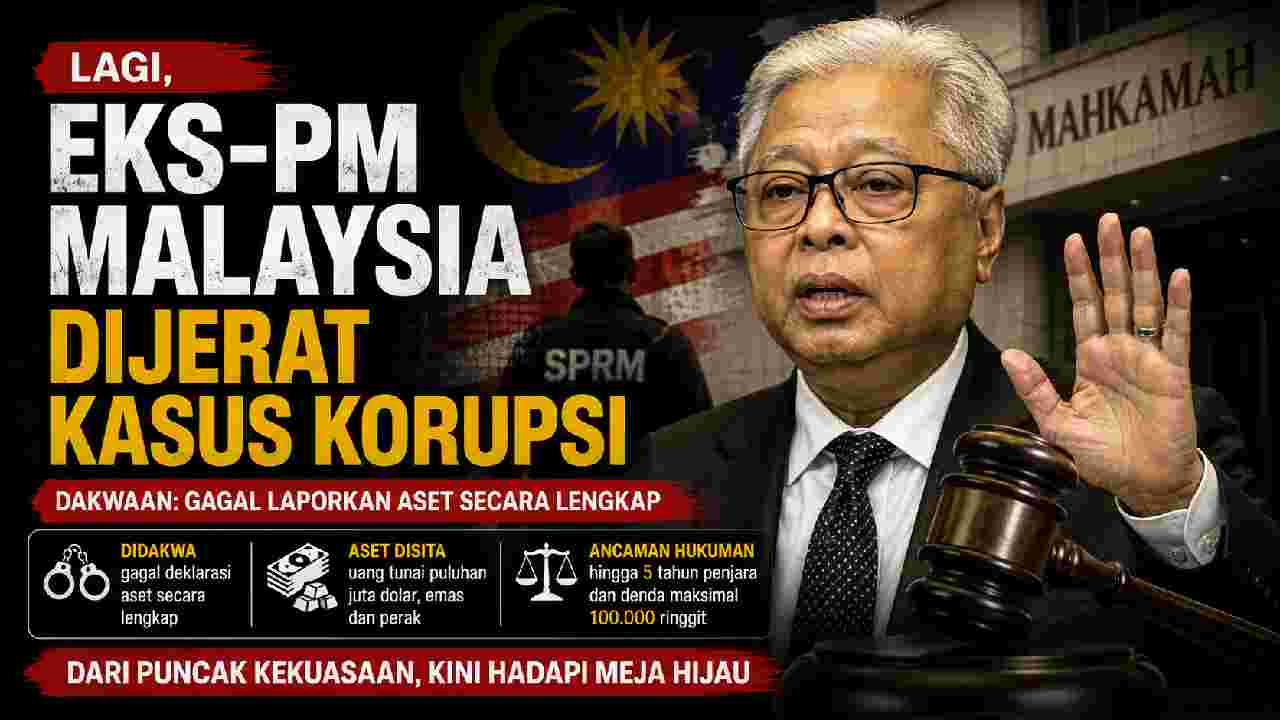 Eks-PM Malaysia Ismail Sabri Didakwa, Deklarasi Aset Jadi Sorotan