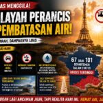 Gelombang Panas Perancis Memburuk, 70 Persen Wilayah Hadapi Pembatasan Air