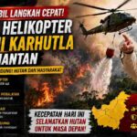 Prabowo Tambah Helikopter untuk Perkuat Penanganan Karhutla Kalimantan