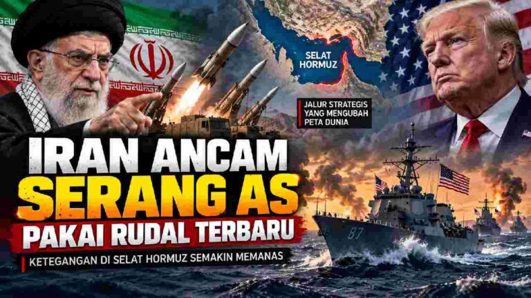 Iran Ancam Serang AS, Rudal Terbaru Jadi Sorotan di Selat Hormuz