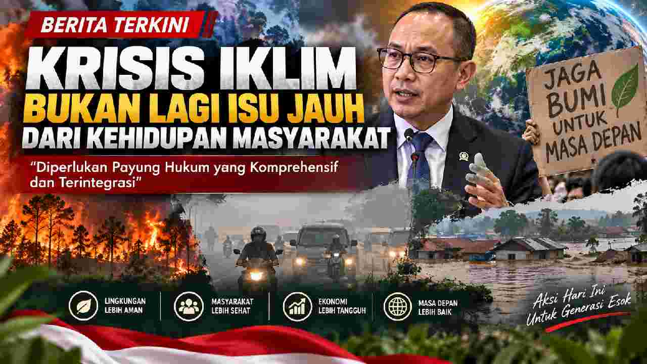 Krisis Iklim Makin Dekat, MPR Dorong Payung Hukum Baru