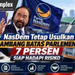 NasDem Tetap Usulkan Ambang Batas Parlemen 7 Persen, Siap Hadapi Risiko
