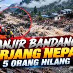 Banjir Bandang Terjang Nepal, Lima Orang Hilang dan Puluhan Rumah Rusak