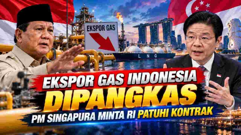 Ekspor Gas Indonesia Dipangkas, Singapura Minta Kontrak Tetap Dihormati