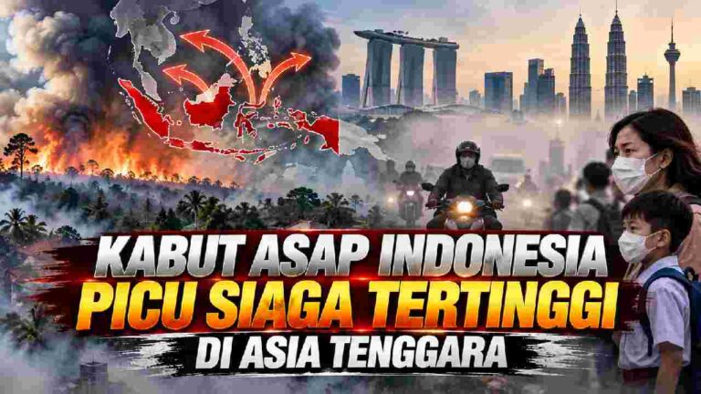 Kabut Asap Indonesia Picu Siaga Tertinggi, Asia Tenggara Tercekik Polusi
