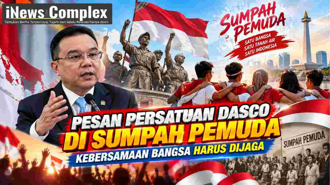 Pesan Persatuan Dasco di Sumpah Pemuda, Kebersamaan Bangsa Harus Dijaga