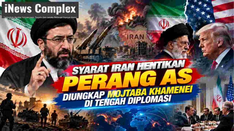 Syarat Iran Hentikan Perang AS Diungkap Mojtaba Khamenei di Tengah Diplomasi
