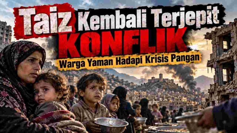 Taiz Kembali Terjepit Konflik, Warga Yaman Hadapi Krisis Pangan