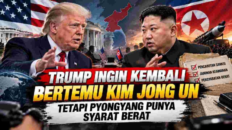 Trump Ingin Bertemu Kim Jong Un Lagi, tetapi Pyongyang Ajukan Syarat Berat
